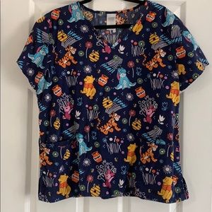 Scrub top. Size large.